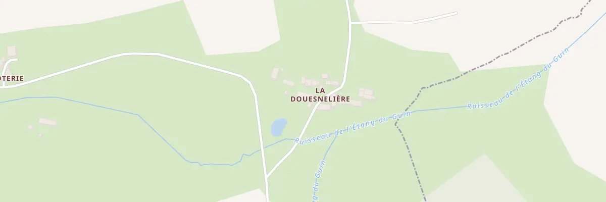Plan du 1 La Douesnelliere à Saint-Mars-sur-Colmont