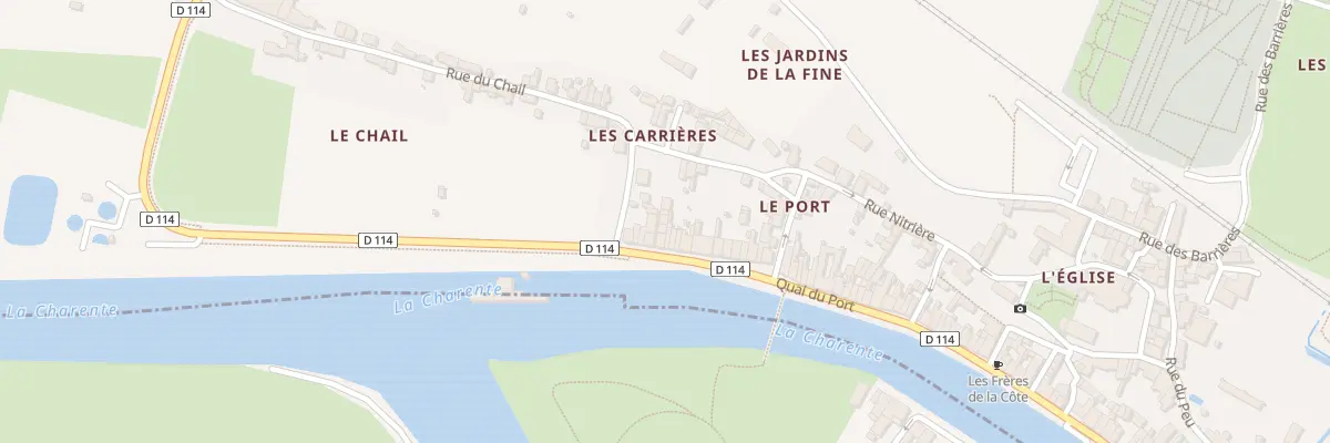 Plan du 124B Quai du Port à Saint-Savinien