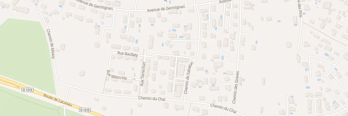 Plan du 22 Rue du Jacquez au Taillan-Médoc