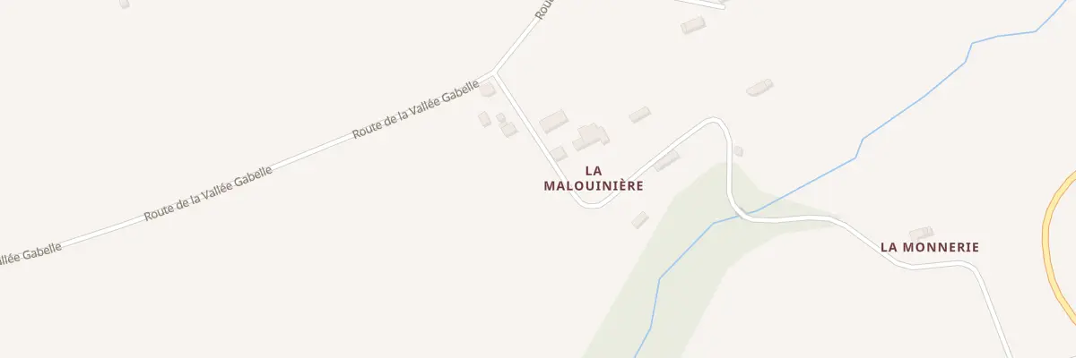 Plan du 2 Rte de la Malouiniere - Lassy à Terres de Druance