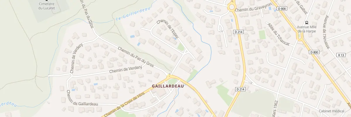 Plan du 39 Che de l’Estey à Cestas