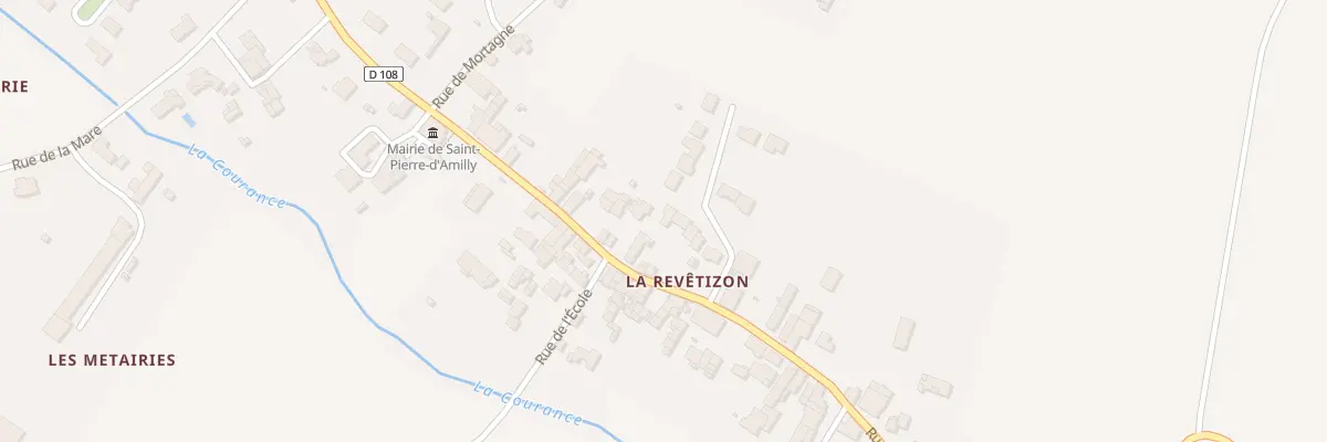 Plan du 7 Rue du Bossay à Saint-Pierre-d’Amilly