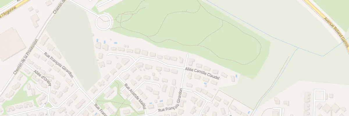 Plan du 53 Rue François Girardon à Mérignac