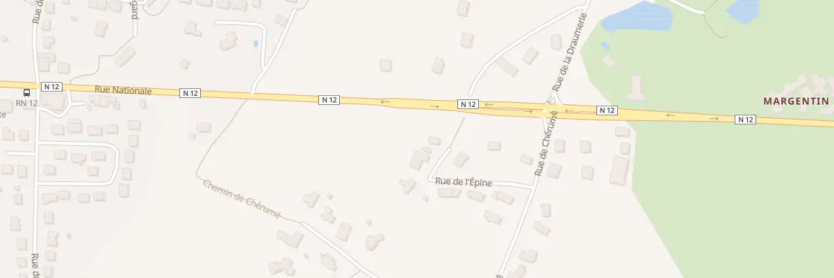Plan du 8 Rue de l’Epine à Saint-Georges-Buttavent
