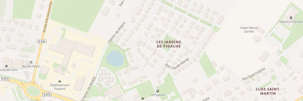 Plan du 3 Rue Alfred Sisley à Saint-Vigor-le-Grand