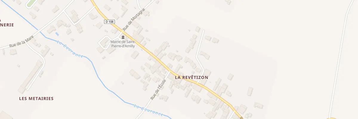 Plan du 21 Rue de la Mairie à Saint-Pierre-d’Amilly