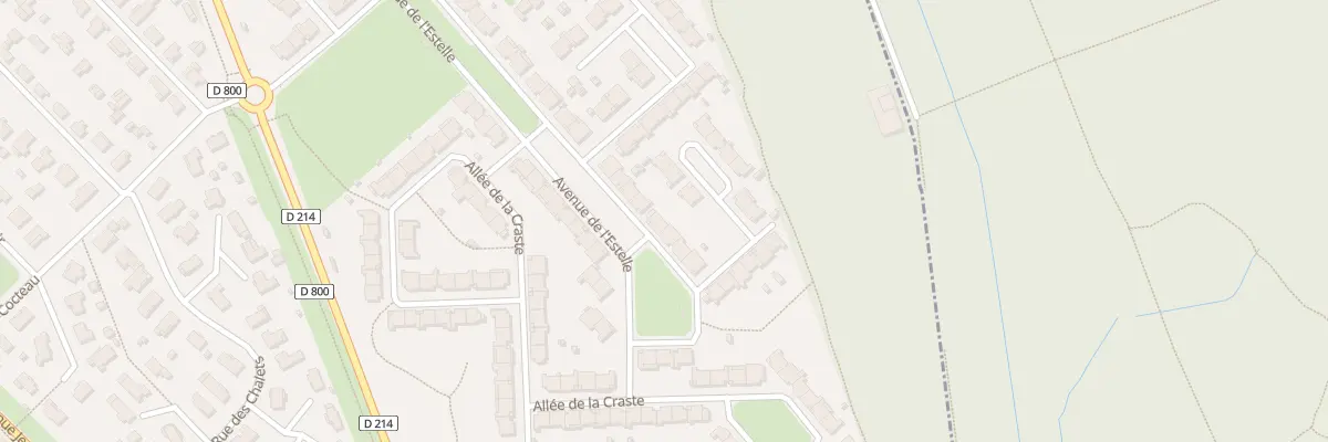 Plan du 62 Av de l’Estelle à Cestas