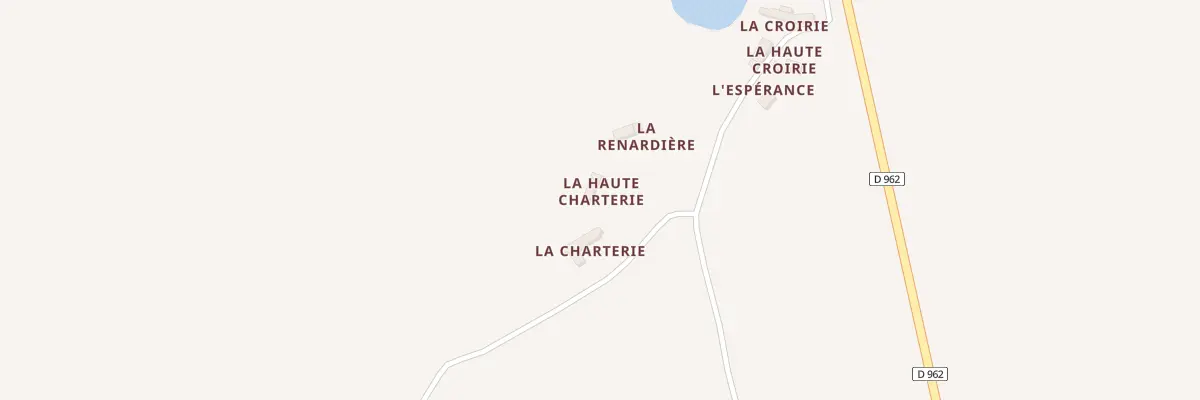 Plan du 1 La Haute Charterie à Villiers-Charlemagne