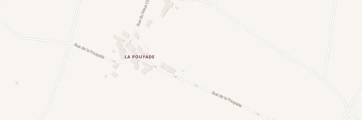 Plan du 2 Rue de la Pouyade à Saint-Germain-du-Seudre