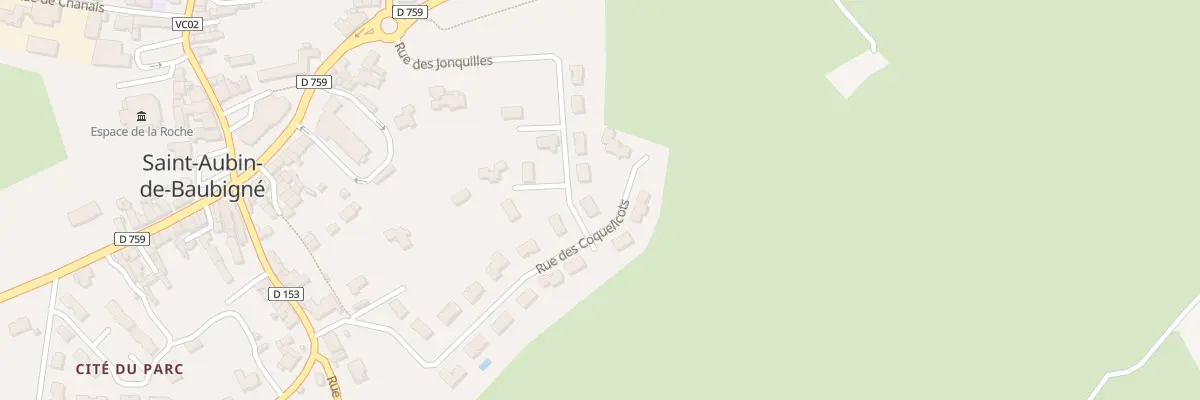 Plan du 9 Rue des Jonquilles St Aubin à Mauléon