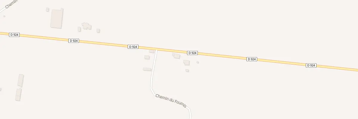 Plan du 1036 Rte de Saint-sever à Souprosse
