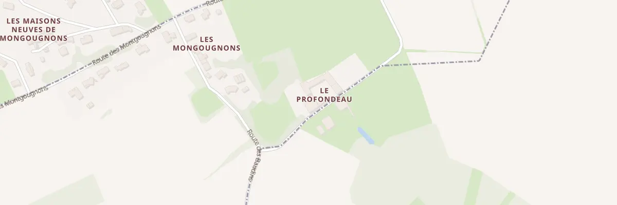 Plan du 5 Le Profondeau à Pessines