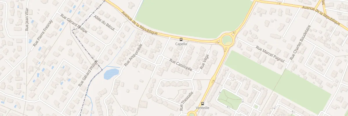 Plan du 2 Rue Pégase au Haillan