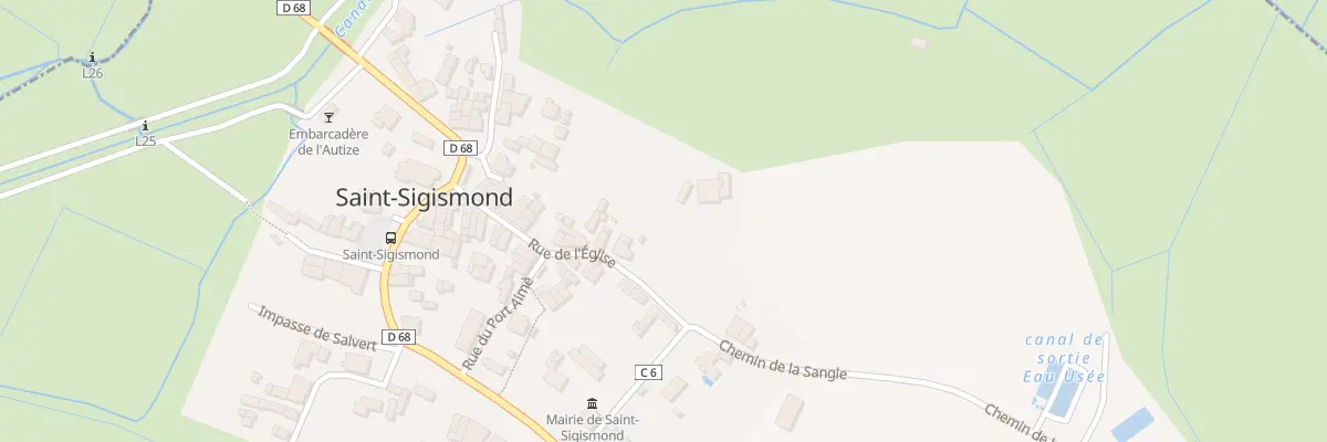 Plan du 17 Rue de l’église à Saint-Sigismond