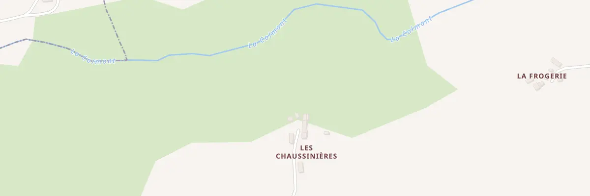 Plan du 313 Les Chaussinieres à Oisseau