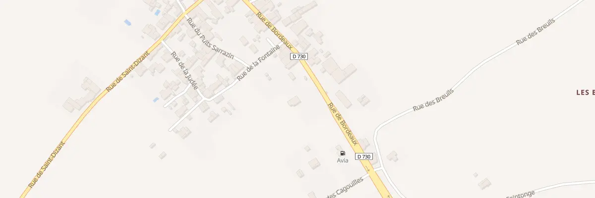Plan du 32 Rue de Bordeaux à Lorignac
