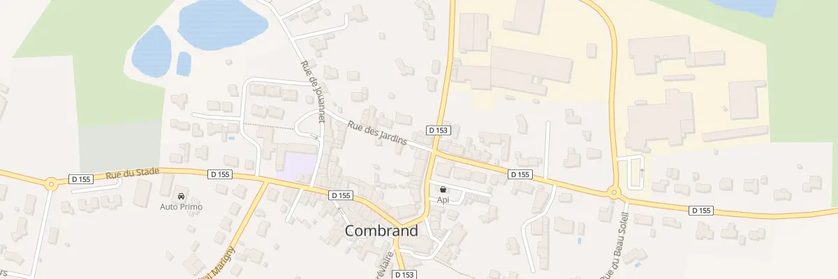 Plan du 2 Rue des Jardins à Combrand