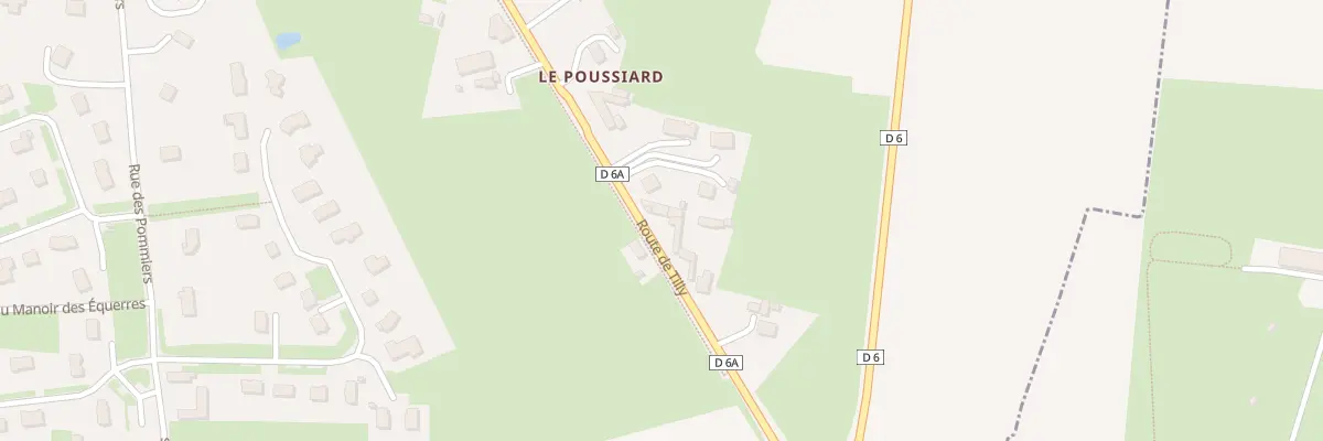 Plan du 1095 Rte de Tilly à Monceaux-en-Bessin