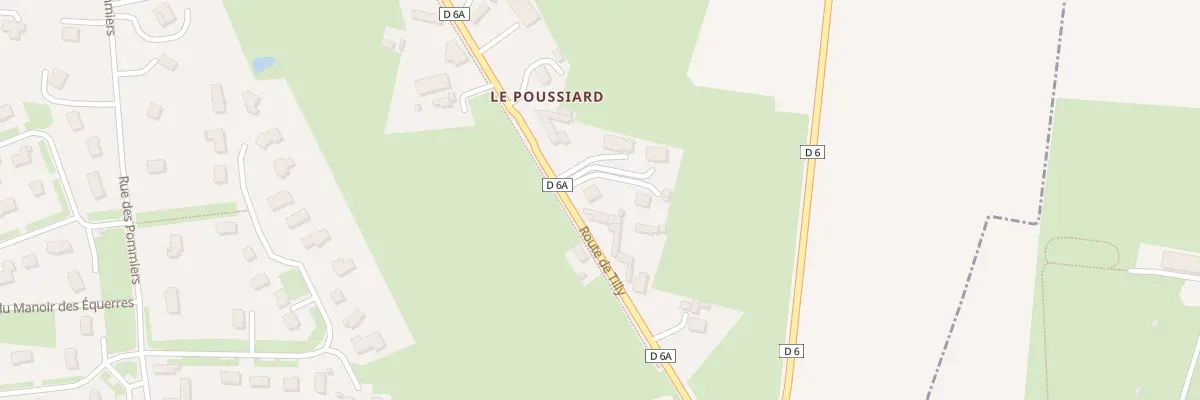 Plan du 1087 Rte de Tilly à Monceaux-en-Bessin