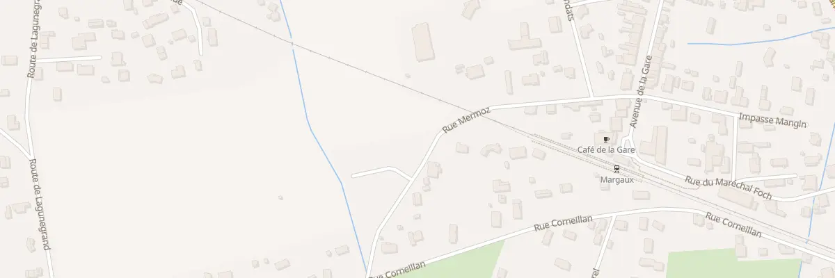Plan du 9 Rue Mermoz à Margaux-Cantenac