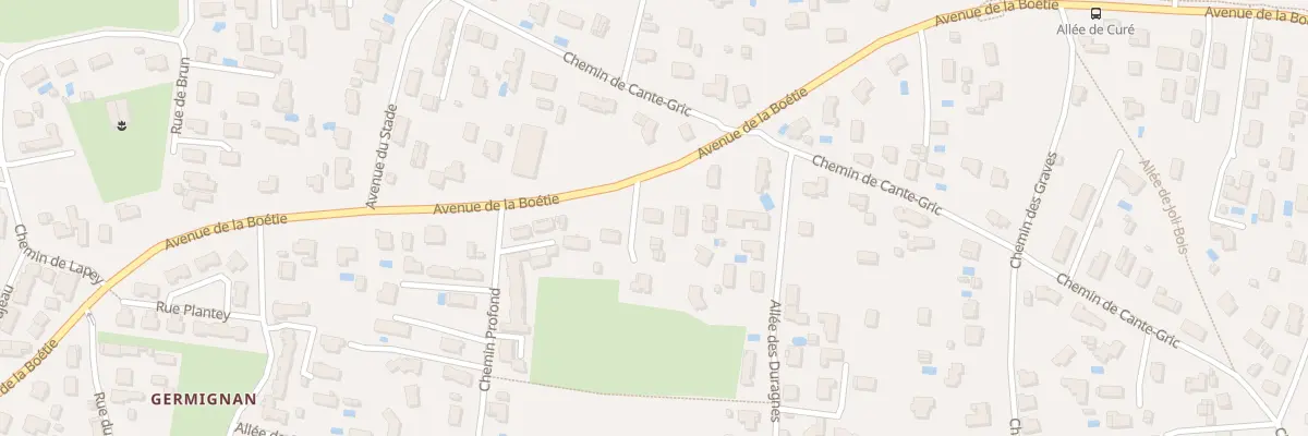 Plan du 105 Av de la Boétie au Taillan-Médoc