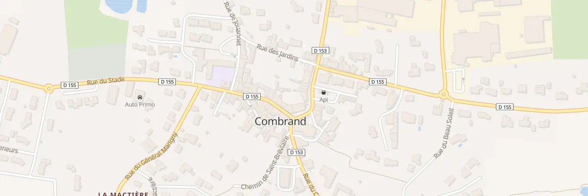 Plan du 2B Rue du Gen de Gaulle à Combrand