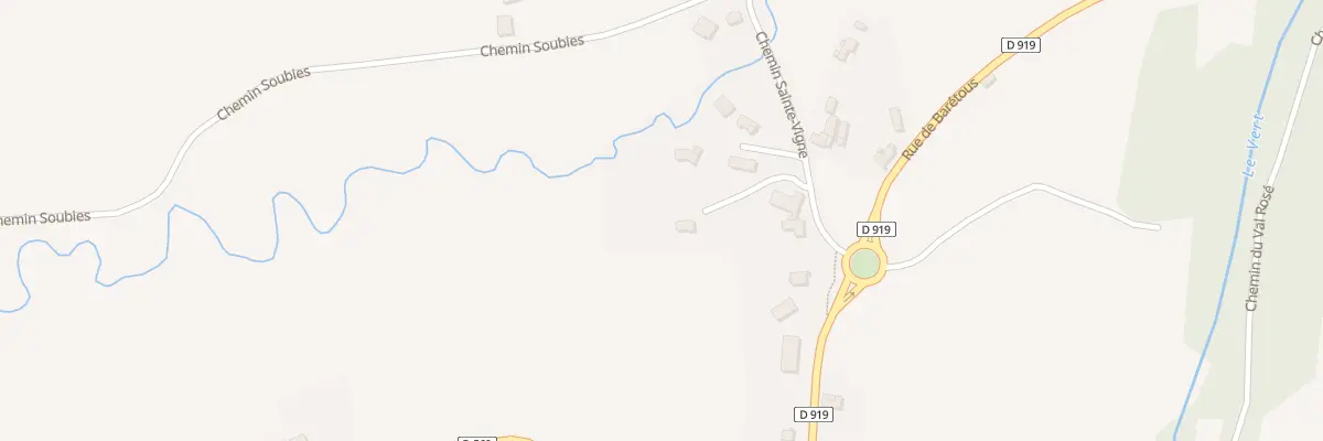 Plan du 9686 Che Sainte Vigne à Ance Féas