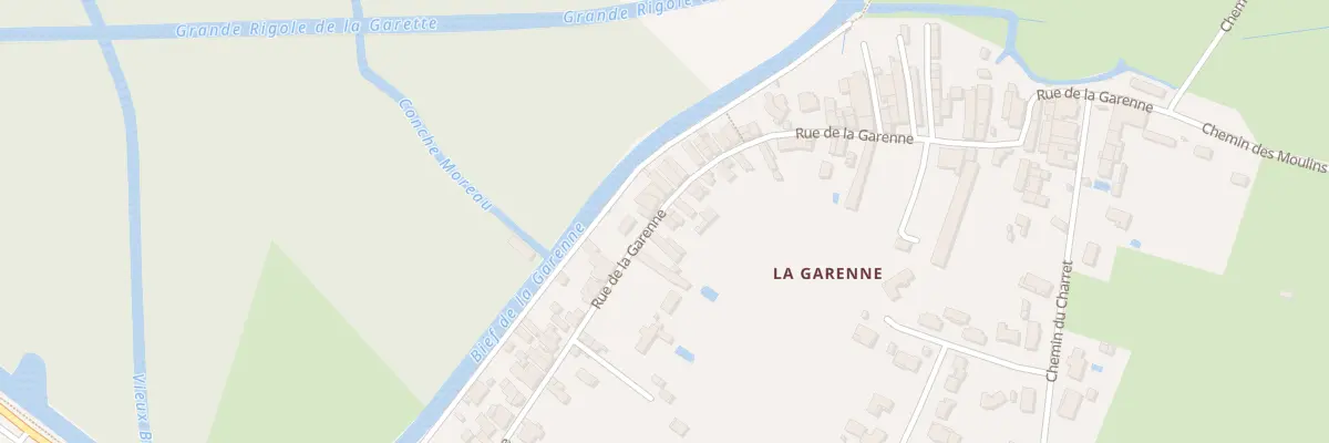 Plan du 60 Rue de la Garenne à Arçais