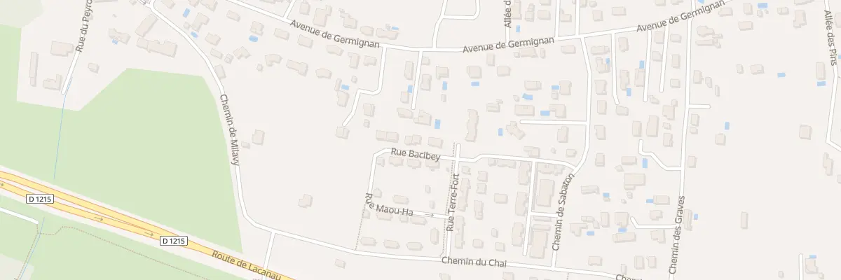 Plan du 4 Rue Bacibey au Taillan-Médoc