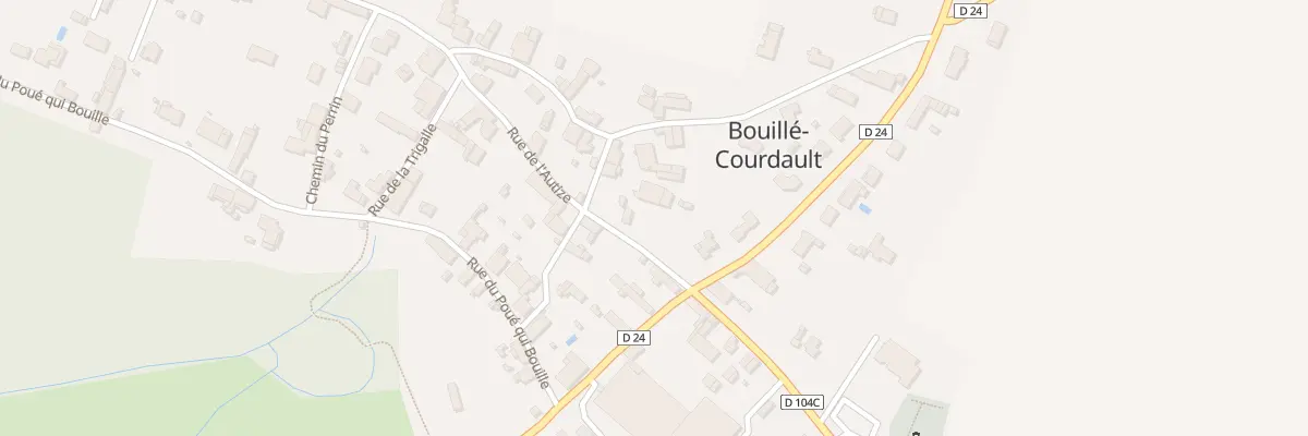 Plan du 6 Ven du Plessis à Bouillé-Courdault