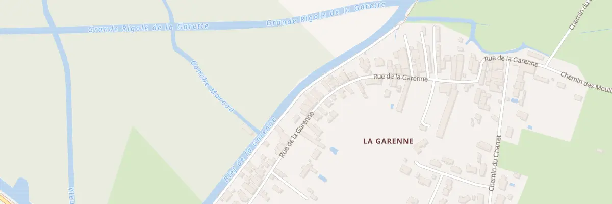 Plan du 67 Rue de la Garenne à Arçais