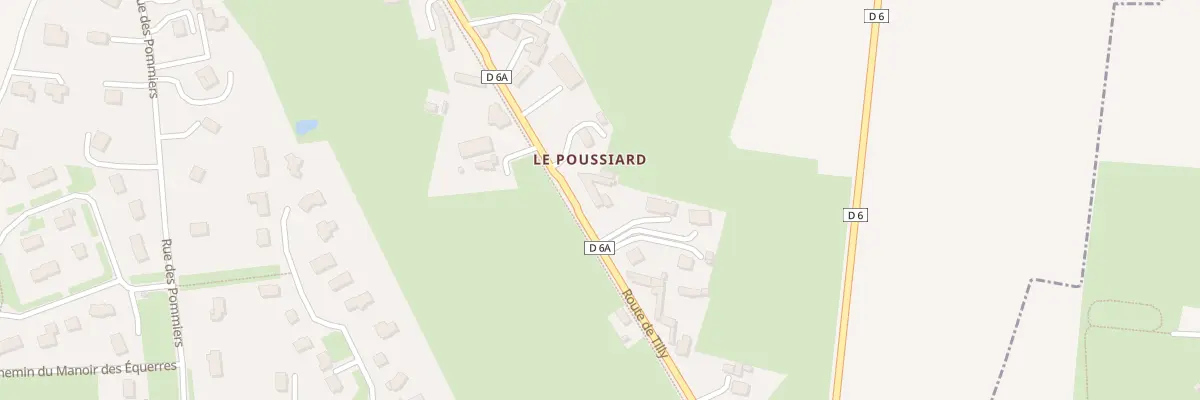 Plan du 5036F Rte de Tilly à Monceaux-en-Bessin