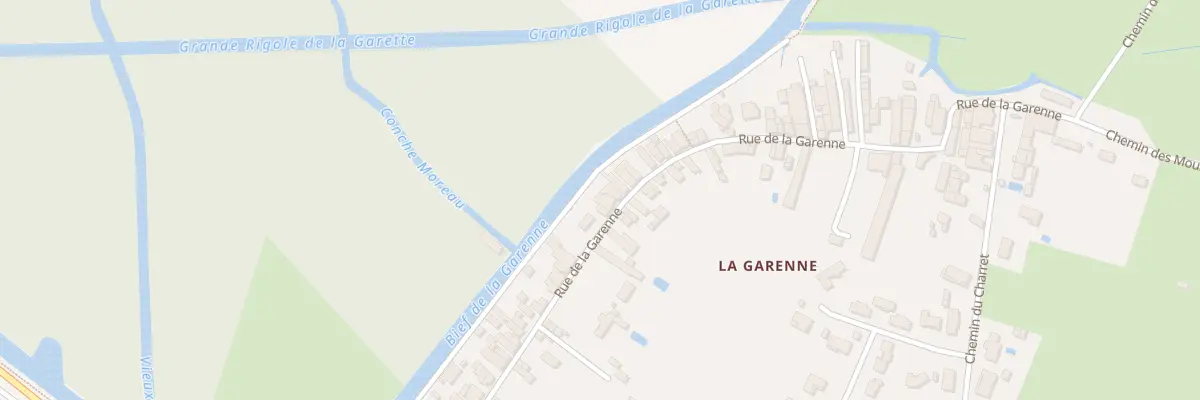 Plan du 65 Rue de la Garenne à Arçais