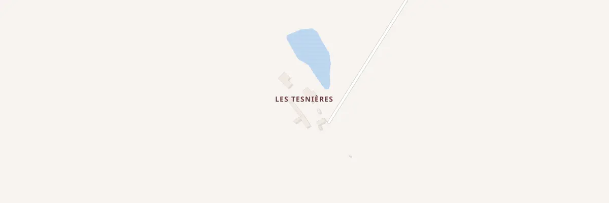 Plan du 4 Les Tesnieres à Martigné-sur-Mayenne