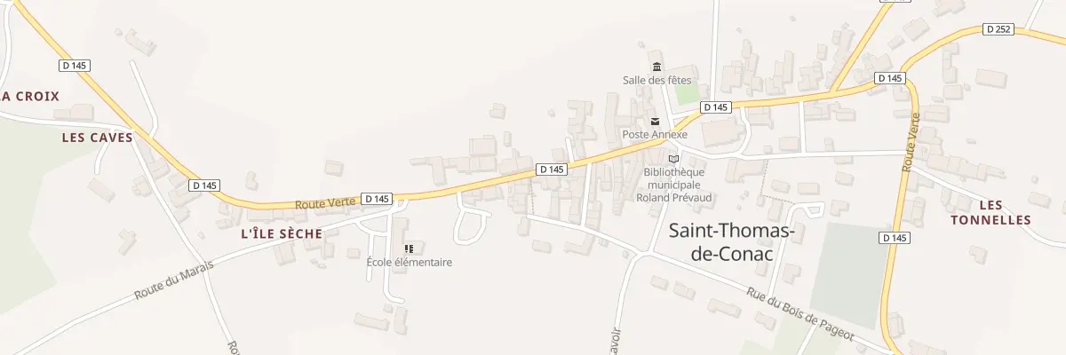 Plan du 83 Rte Verte à Saint-Thomas-de-Conac
