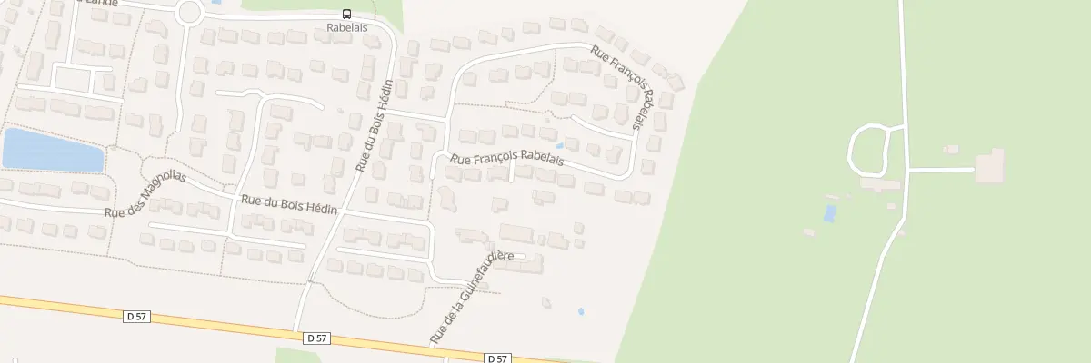 Plan du 18 Rue Francois Rabelais à Bonchamp-lès-Laval