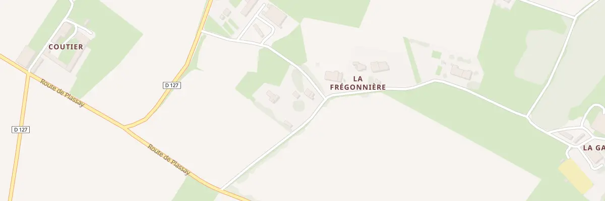 Plan du 13 Chem de la Fregonniere à Écurat