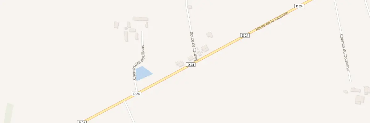 Plan du 3 Rte de la Varenne à Saint-Fraimbault