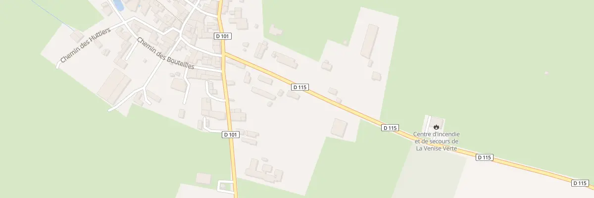 Plan du 10 Rte de Saint Georges de Rex à Arçais