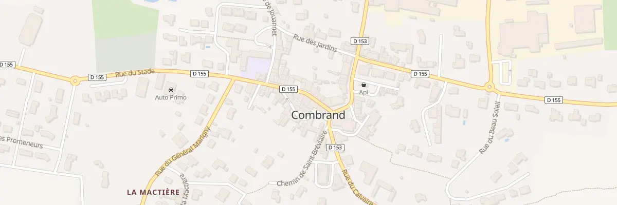 Plan du 3 Rue du Gen de Gaulle à Combrand