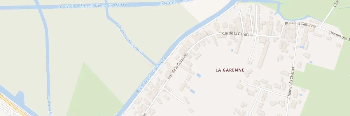 Plan du 61 Rue de la Garenne à Arçais