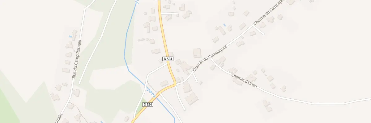 Plan du 28 Che du Campagnot à Géronce