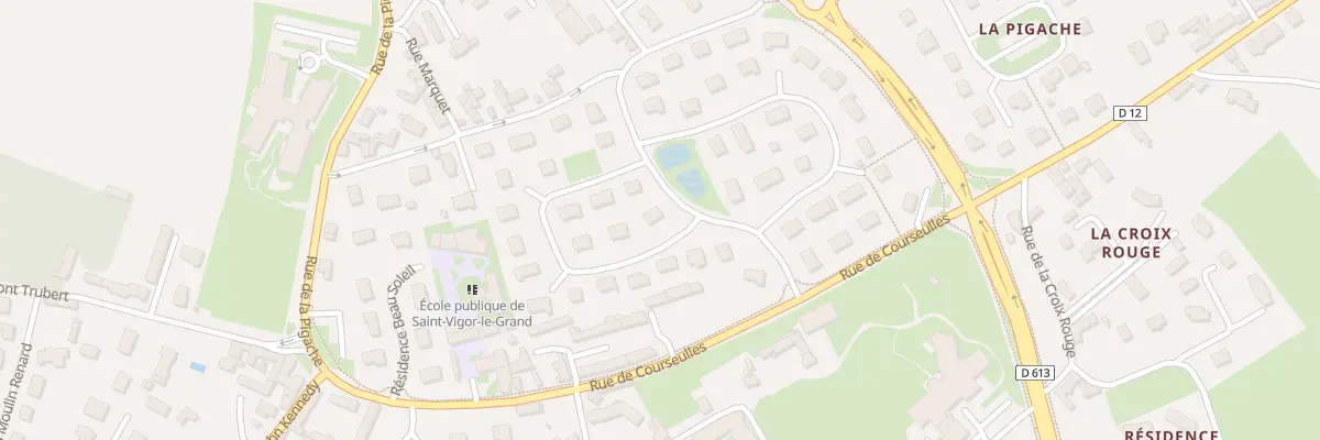Plan du 5 Rue du Grand Orme à Saint-Vigor-le-Grand