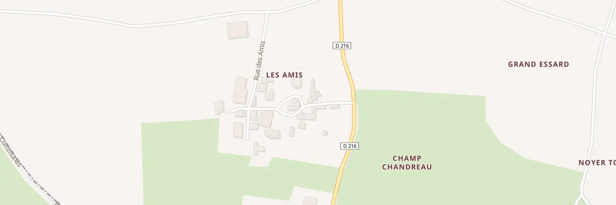 Plan du 2 Rue des Acacias aux Nouillers