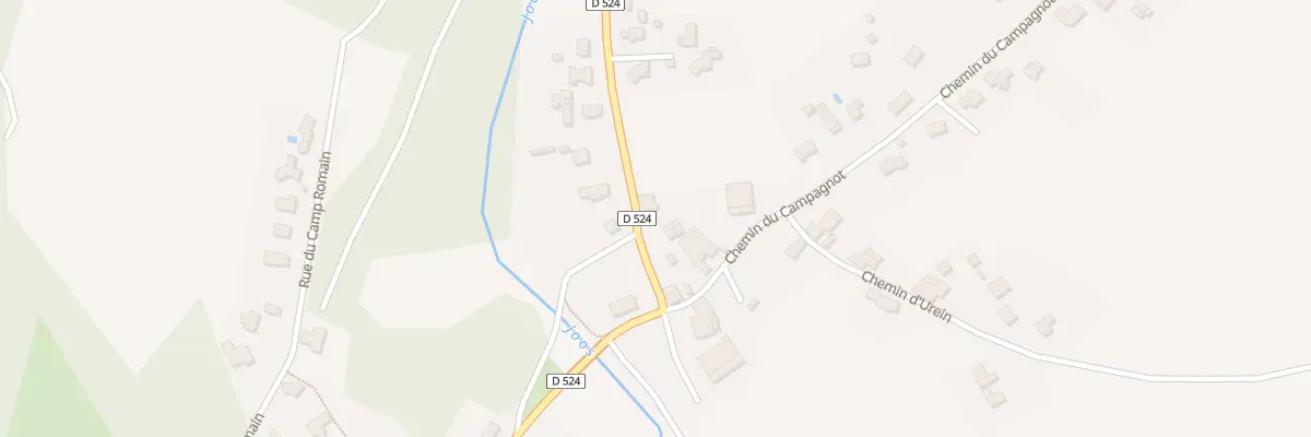 Plan du 19 Che de Dous à Géronce