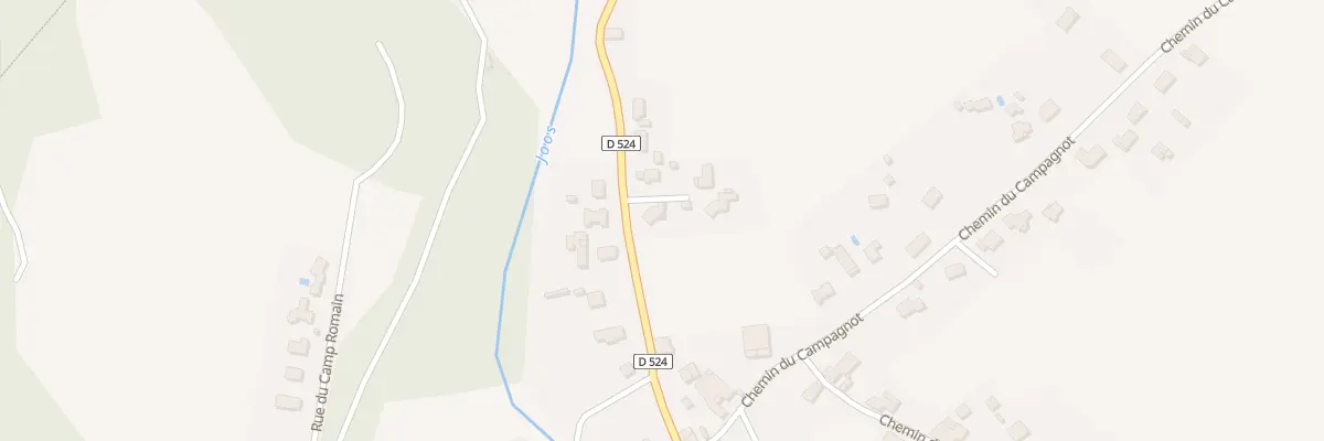 Plan du 2 Che de Dous à Géronce