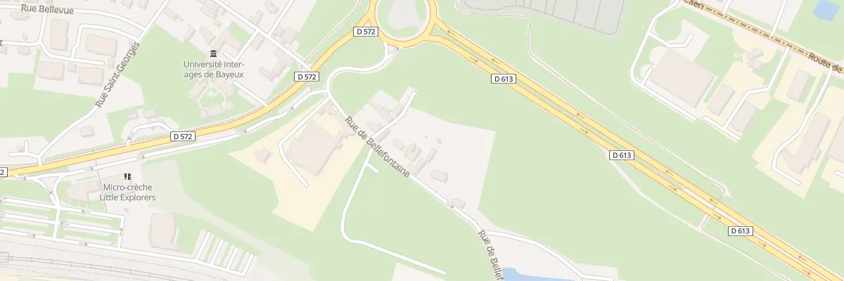 Plan du 41 Rue de Bellefontaine à Bayeux