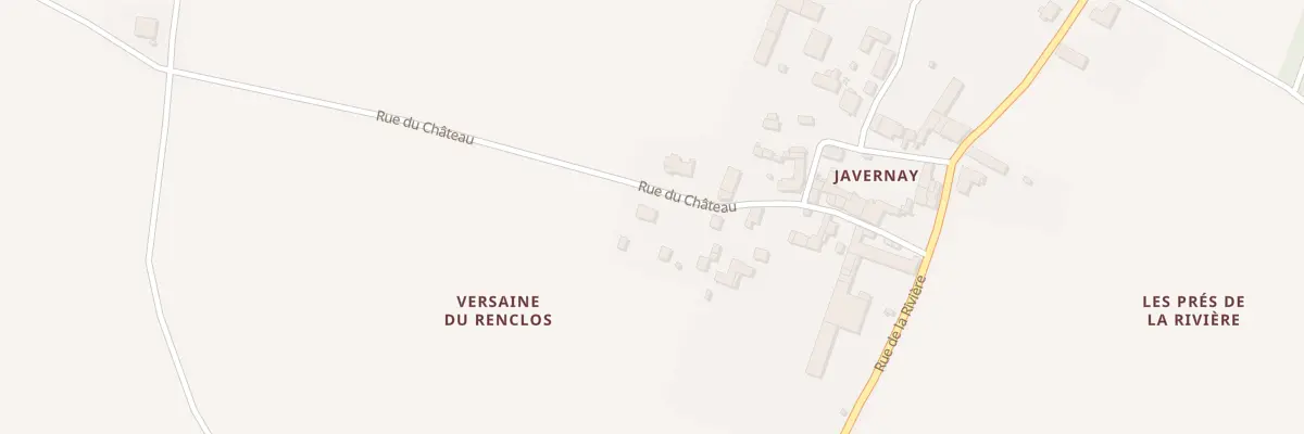 Plan du 245 Rue du Château à Breuil-la-Réorte