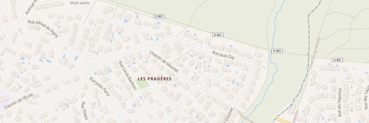 Plan du 4 Che de Mauriet à Saint-Médard-en-Jalles