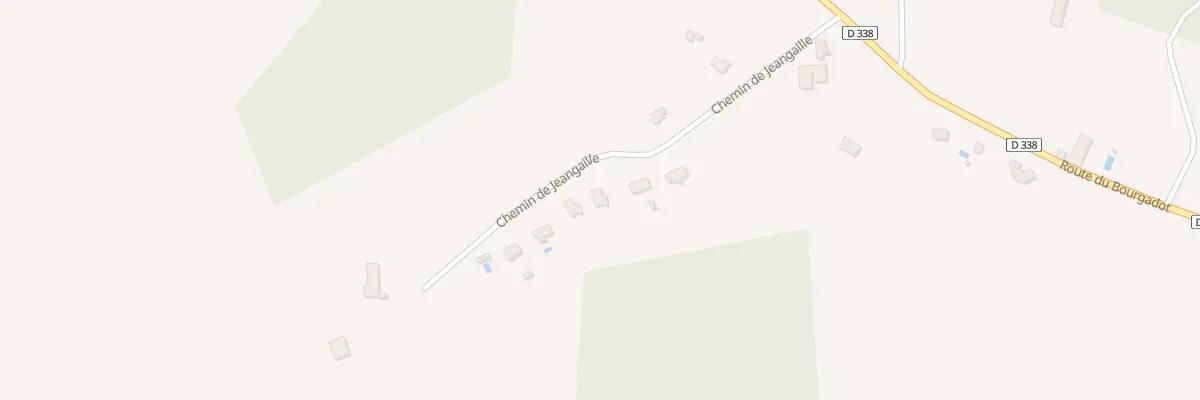 Plan du 237 Che de Jeangaille à Nassiet